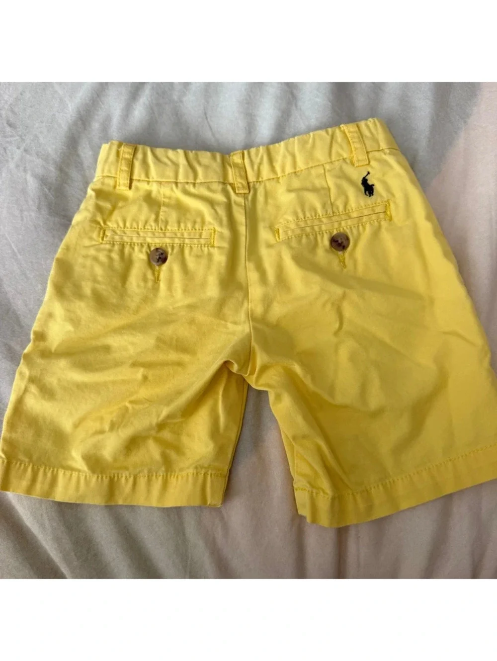 Polo Ralph Lauren yellow chino shorts